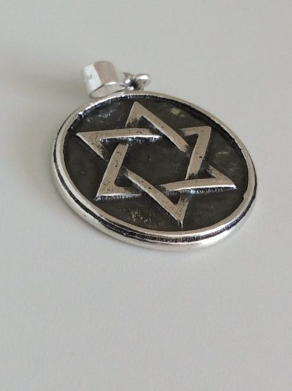 Silver Star of David Pendant - Image 3