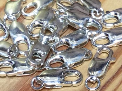 Sterling Silver Lobster Claw Clasps
