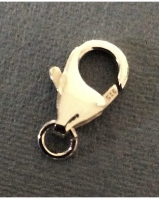Sterling Silver Carabiner Clasp